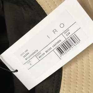 IRO | Accessories | Iro Paris Veneto Tan Beige Leather Logo  display picture 2